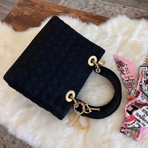 Dior Black lady bag